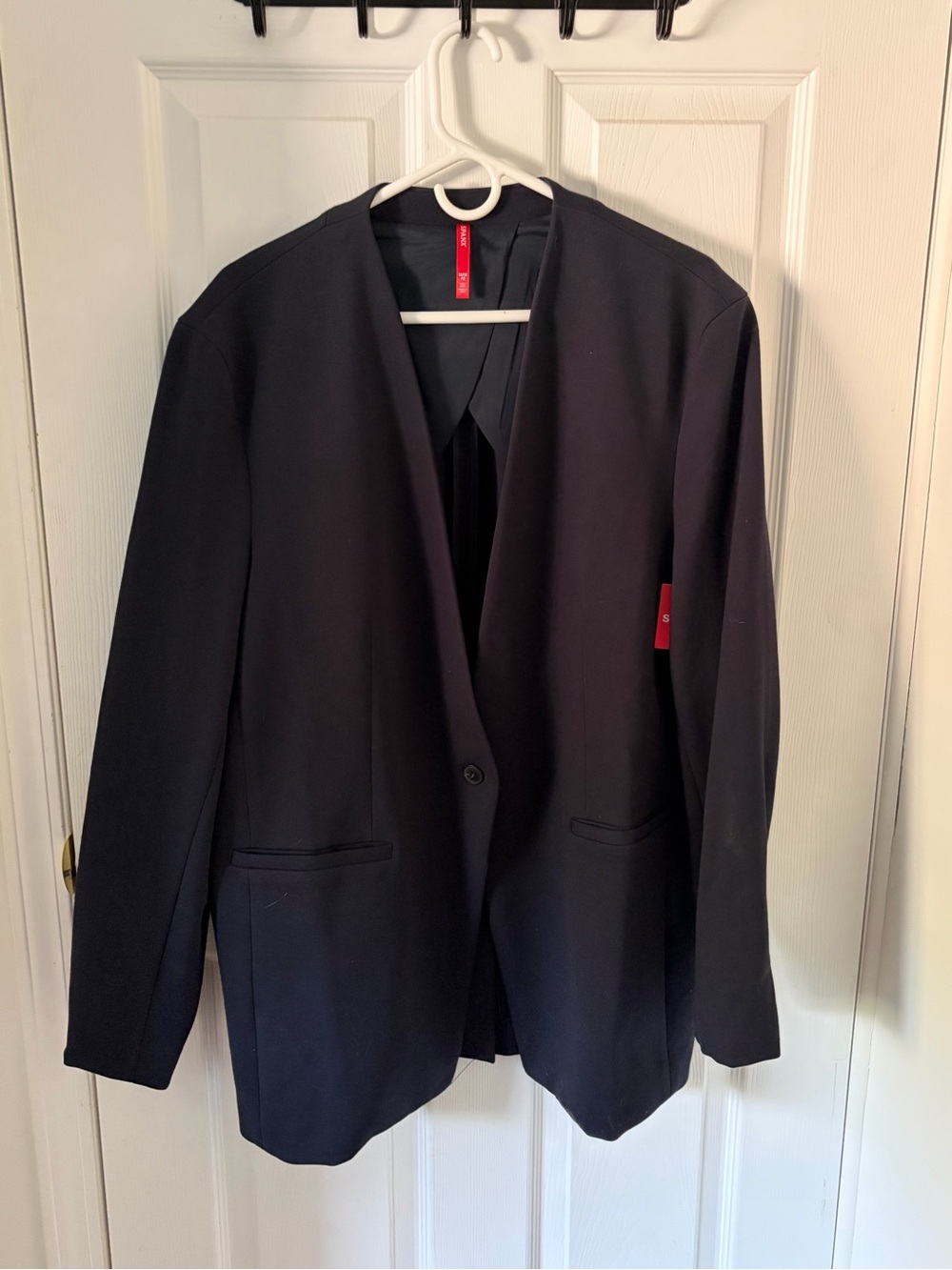 Spanx brand new Single-Button Navy Blazer